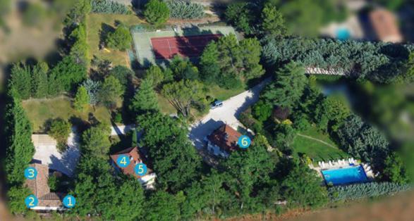 Residence Miro, Gites Avec Piscine Chauffee Et Tennis Les Arcs-sur-Argens Exteriör bild